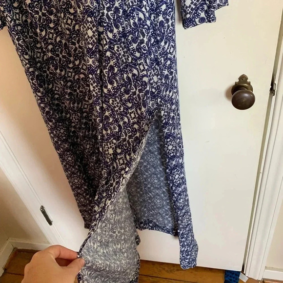 Lulus Mandala Daydream Blue Print Maxi dress - Picture 6 of 9